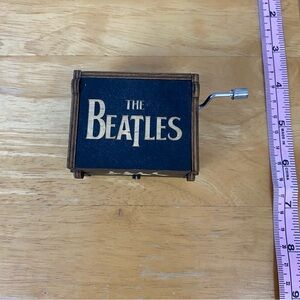 The Beatles “Let it Be” Wooden Music Box